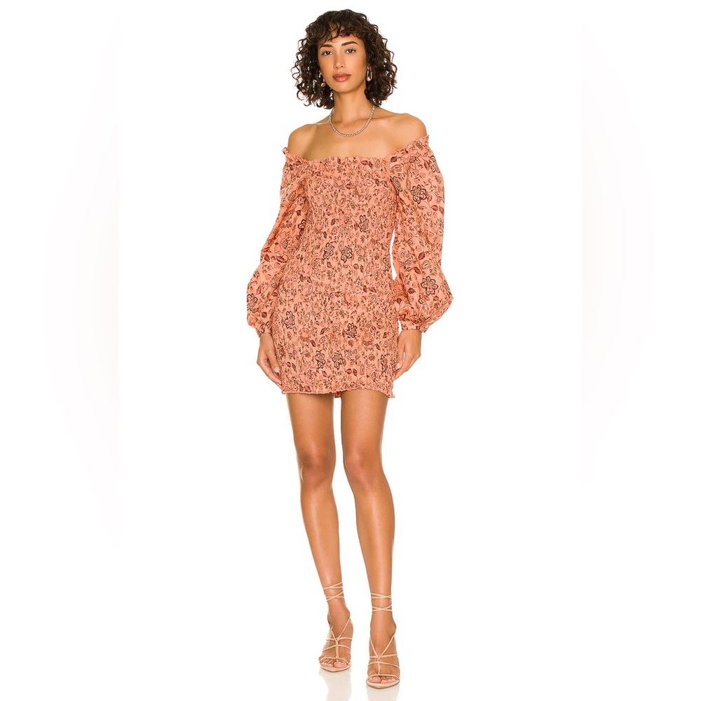 NWOT Free People Smock It To Me Mini Dress